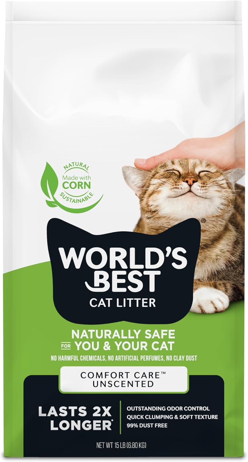 World's Best Comfort Care Unscented Cat Litter