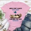 Angels Don’t Always Have Wings - Sometime They Have Whiskers Standard Tee Lt Pink