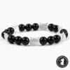 Purrfect Start Pearlized Kitten Beaded White & Black Bracelet - Saving The Tiniest of Lives - Image 5