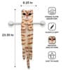 Funny Kitty Cat Hand Towels for Bathroom & Kitchen - Cute Decor Perfect Christmas Stocking Stuffer Gift for Cat Lovers - Image 4