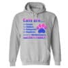 Cats Are Our …….. Hoodie Heather Grey