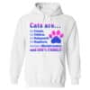 Cats Are Our …….. Hoodie White