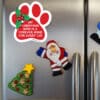My Christmas Wish Is A Forever Home For Every Cat Car Magnet- Great for Kitchen Fridge, Home Decor - Image 2