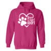Save A Life Adopt! Hoodie Hot Pink
