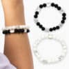 Purrfect Start Pearlized Kitten Beaded White Bracelet - Saving The Tiniest of Lives - Image 5