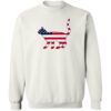 America Kitty Sweatshirt White