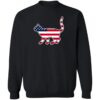 America Kitty Sweatshirt Black