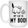 My Cat Is My Boo 15oz Mug Super Deal $7.99