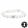 Purrfect Start Pearlized Kitten Beaded White Bracelet - Saving The Tiniest of Lives - Image 4