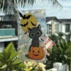 Halloween Pumpkin Cat Window Cling ☀️ Sun Catcher- Non-Adhesive Vinyl Window Clings, Decorative Decals for Glass Windows & Doors, Reusable - Image 3