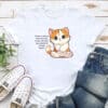 Purrfect Start - Dream That One Way Every Cat Born Has a Kind & Loving Home Standard Tee White