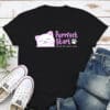 Purrfect Start - Hello Sweet Kitty Standard Black Tee - Saving The Tinest Lives
