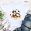 Love Fall Cats Standard Tee White