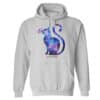 Purrfect Start - Artisan Kitty & Butterfly Hoodie Heather Grey