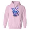 Purrfect Start - Artisan Kitty & Butterfly Hoodie Pink
