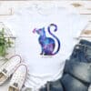 Purrfect Start - Artisan Kitty & Butterfly Standard Tee White