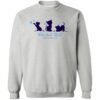 Purrfect Start - Kitties & Butterflies Sweatshirt Grey