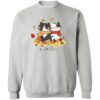 Love Fall Cats Sweatshirt Grey