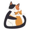 Precious Snuggle Kitties Standard Tee White - Image 2