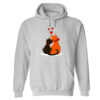 Pawdorable Love Cats Hoodie Heather Grey