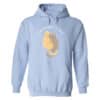 The Snuggle Is Real Kitties Hoodie Light Blue