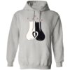 Purrrfect Love Cats Hoodie Heather Grey