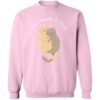 The Snuggle Is Real Kitties Sweatshirt Pink