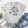 Happy St Paddy’s Cat Standard Tee Heather Grey