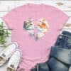 Sweetheart Cats Standard Tee Light Pink