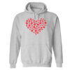 Simply Love Paws Hoodie Heather Grey