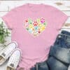 Watercolor Artisan Paw Standard Tee Light Pink