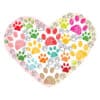 Watercolor Artisan Paw Standard Tee White - Image 2