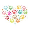 Pretty Paw Heart Standard Tee White - Image 2