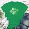 Lucky Of The Green Paw ! Standard Tee Green