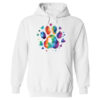 Paws Of Love Hoodie White