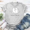 Best Friends Forever Cats Dancing Kitties Standard Tee Heather Grey
