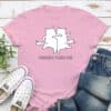 Best Friends Forever Cats Dancing Kitties Standard Tee Light Pink