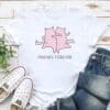 Best Friends Forever Cats Dancing Kitties Standard Tee White