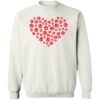 Simply Love Paws Sweatshirt White