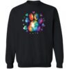 Paws Of Love Sweatshirt Black
