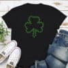 Shamrock Paws Standard Tee Black