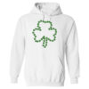 Shamrock Paws Hoodie White