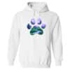 Scenic Paws Hoodie White