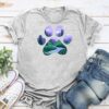 Scenic Paws Standard Tee Heather Grey