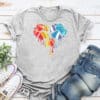 Painted Paw Standard Tee Heather Grey