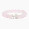 Special Offer STRĀ Cat Beaded Bracelet- Natural Rose Quartz Bead- Donates 10 Meals to Help Feed Hungry Stray Cats - Image 2