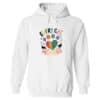 Every Cat Matters Rainbow Paw Hoodie White
