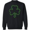 Shamrock Paws Sweatshirt Black