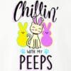 Chillin’ With My Peeps Sweatshirt White - Image 2