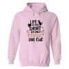 Life Is Too Short To Rescue Only One Cat Hoodie Light Pink